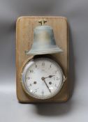 A Royal Mariner bulkhead clock - 36cm tall**CONDITION REPORT**PLEASE NOTE:- Prospective buyers are