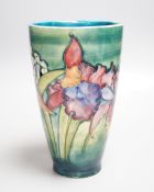 A Moorcroft ‘orchids’ pattern vase 23cm**CONDITION REPORT**PLEASE NOTE:- Prospective buyers are