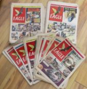 Eagle Comics, from Vol. 1, no. 6, May 1950, to Vol. 5, 1954, a near-complete run**CONDITION