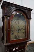 A George IV eight day longcase clock, marked Claridge of Chepstow, height 228cm**CONDITION REPORT**