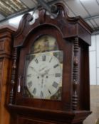 A Victorian mahogany eight day longcase clock marked Bates, Huddersfield**CONDITION REPORT**PLEASE