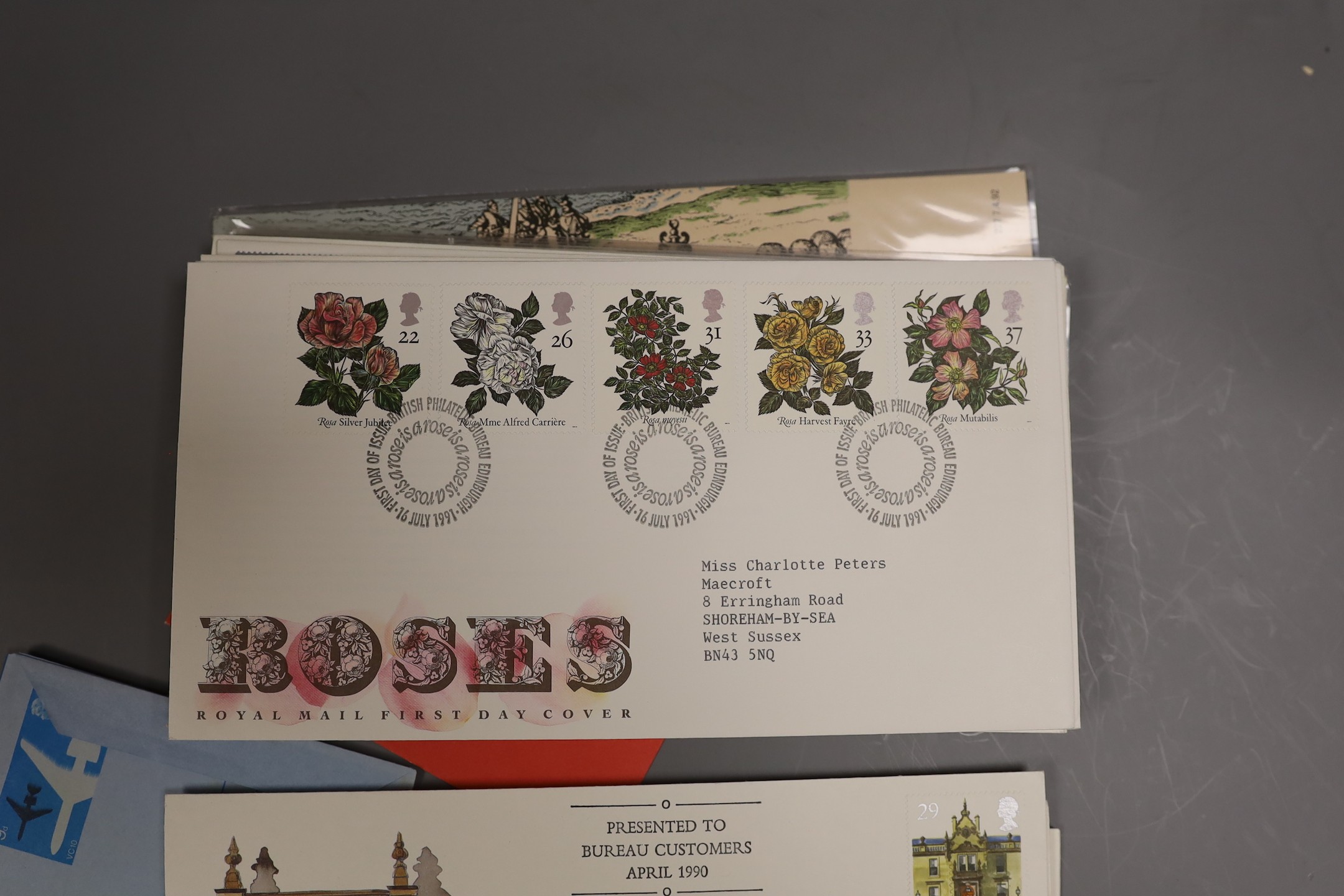 Four albums of Royal Mail and Post Office First Day Covers and other QEII stamps and covers - Image 3 of 7