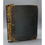 A large 19th century scrapbook