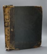 A large 19th century scrapbook