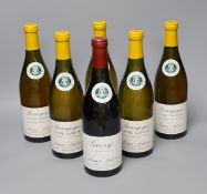 Five bottles of 1993 Bourgogne Blanc Cuvee Latour, together with a bottle of 1993 Givry (6)