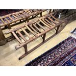 A vintage Swiss Gronland ash sledge, length 108cm