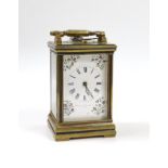 A French Mackay & Chisholm timepiece, with key, 13cm tall