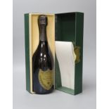 A cased bottle of 1985 Dom Perignon (sealed)