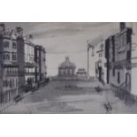 John Piper (1903-92), aquatint, 'Bedford Square', illustration for Brighton Aquatints 1939, Sally