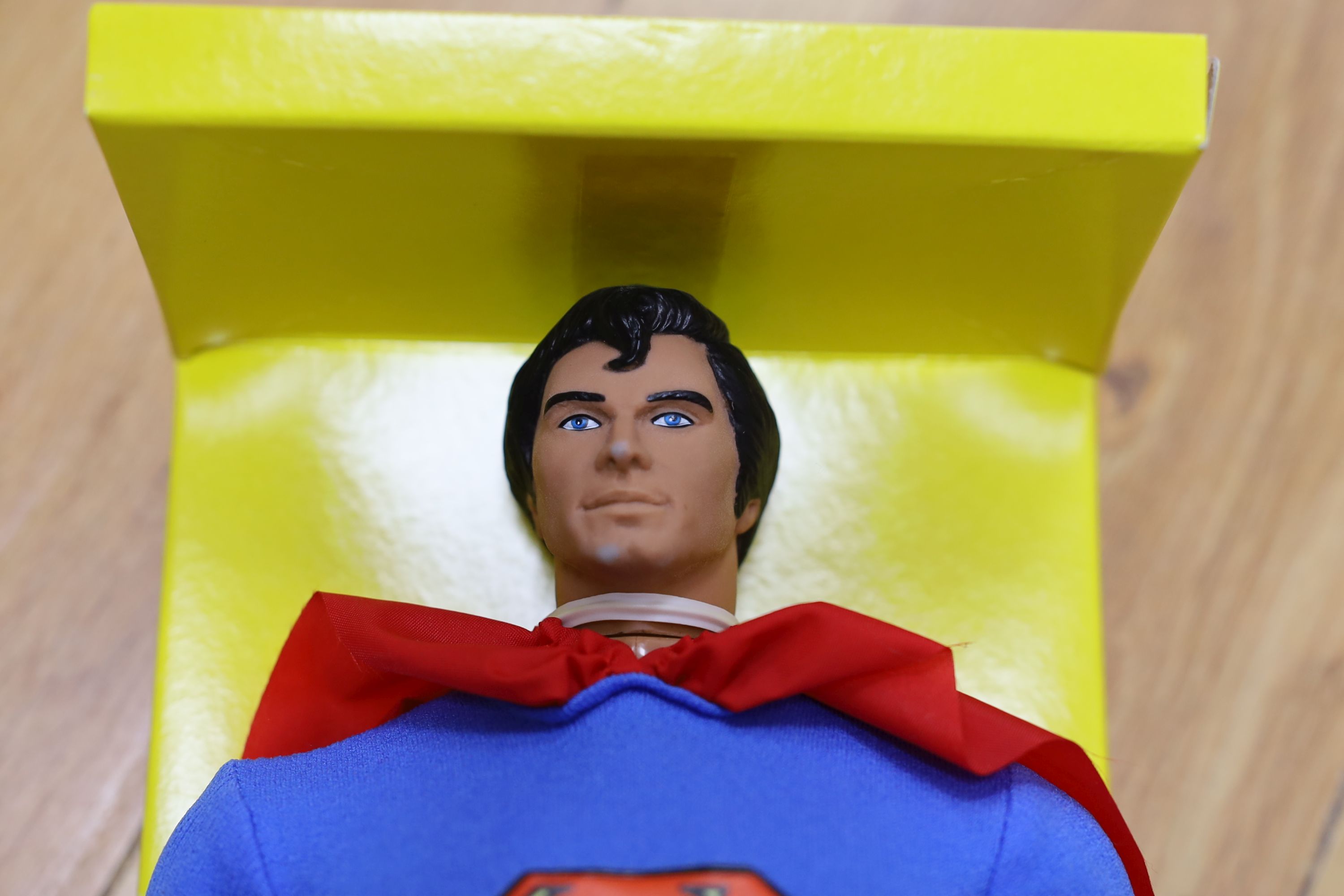 A Denys Fisher Superman, rare, in original box, another unboxed, a Unigate milk float with bottles, - Image 11 of 18