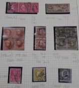 An album of Egypt stamps King Farouk, Egypt occupation stamps, a collection of Afghanistan, Pakistan