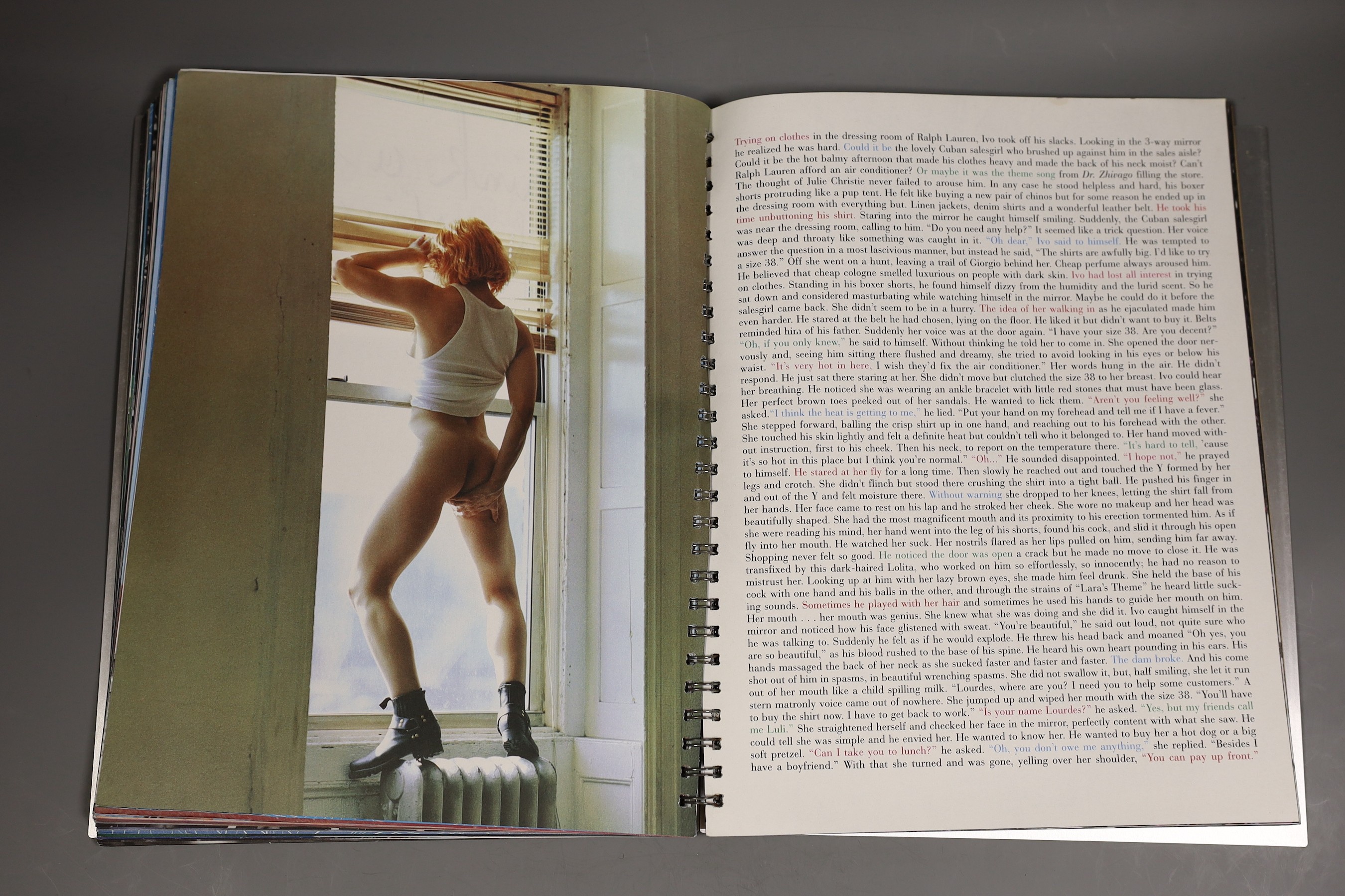 'Sex', by Madonna, photographed by Steven Meisel, art directed by Fabien Baron, edited by Glenn O’ - Image 5 of 5