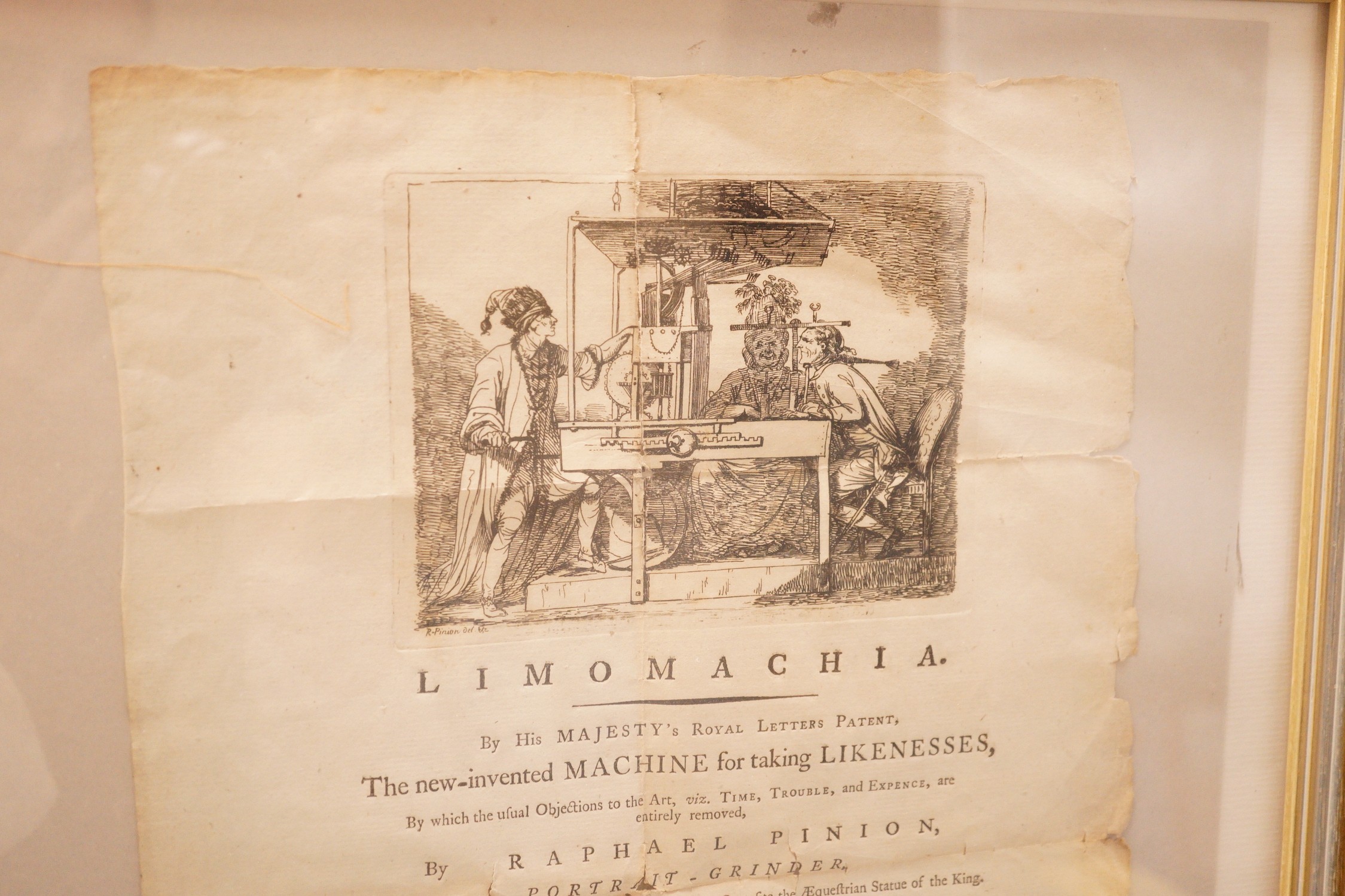 Limomachia, Raphael Pinion, framed page - Image 2 of 10