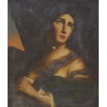 19th century Italian School, oil on canvas, The Penitent Magdalene, 60 x 50cm (a.f.)