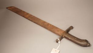 A 19th century German short sword, 63cm