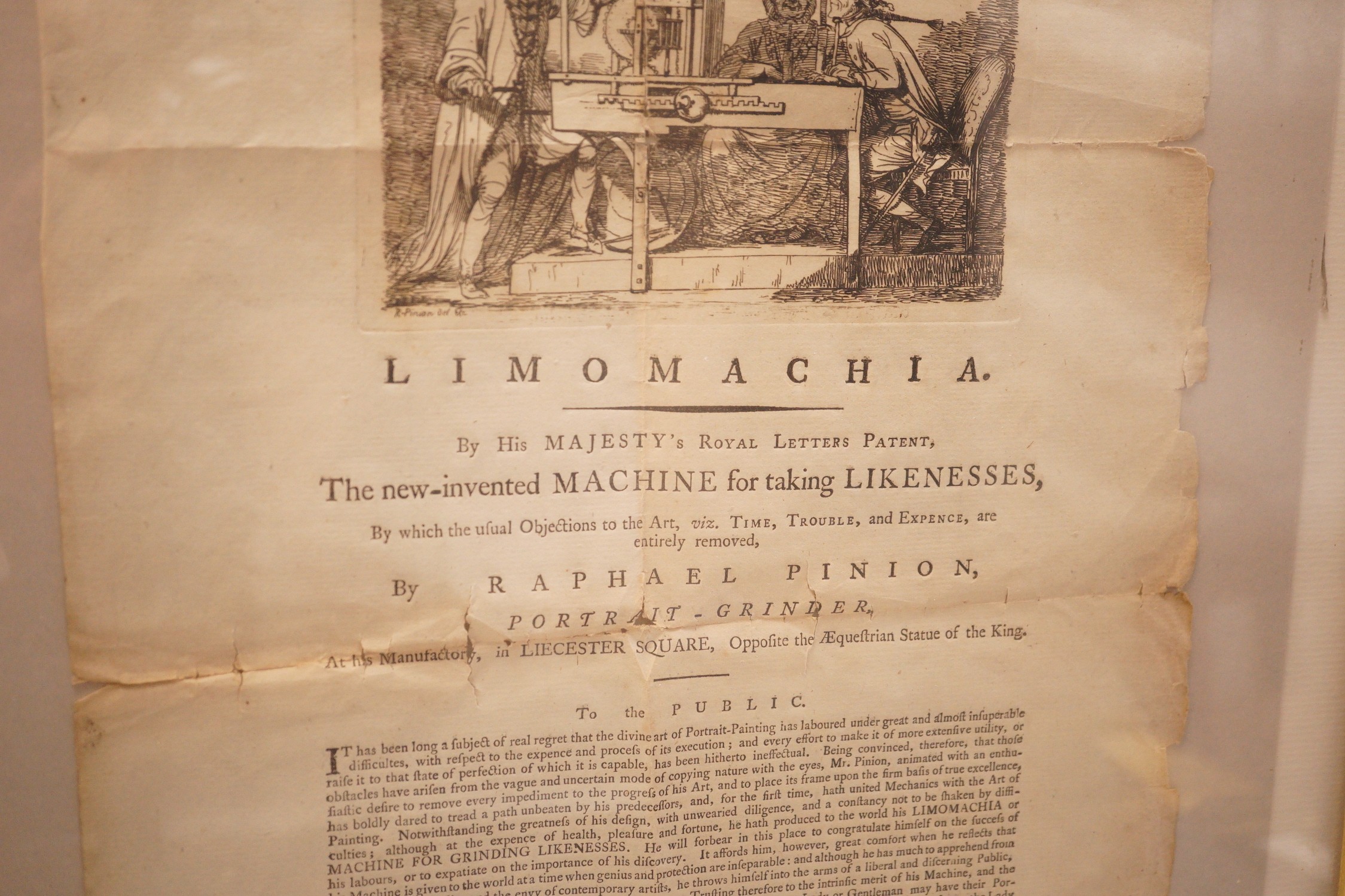 Limomachia, Raphael Pinion, framed page - Image 8 of 10