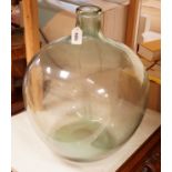 A glass carboy