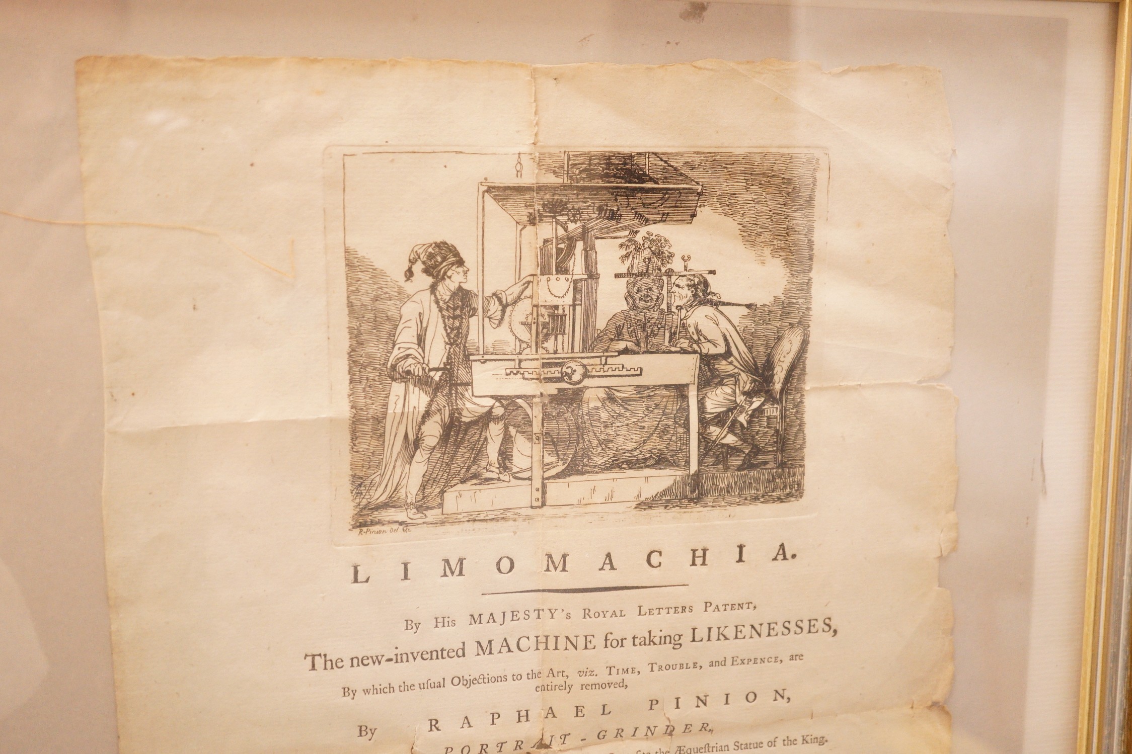Limomachia, Raphael Pinion, framed page - Image 7 of 10
