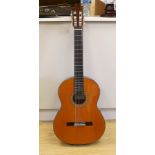 Juan Hernandez, Spanish guitar, in case