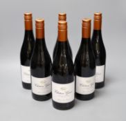 Six bottles of wine: 2017 Château Guiot