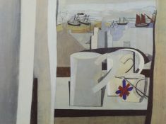 A Tate Gallery poster for Ben Nicholson, St Ives, Cornwall, 59 x 79cm