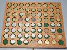 A quantity of mixed coins and bank notes