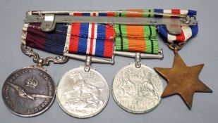 A WWII RAF medal group including Long Service
