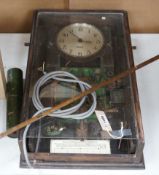 A gentleman's electric wall clock