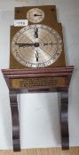 A limited edition Benjamin Franklins clock ‘built in London to his original design by Thwaites and