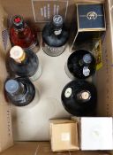 Nine bottles of selected spirits and port; to include Pousada Port, Whyte & Mackay scotch whisky,