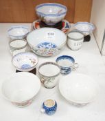 A group of Chinese eggshell porcelain etc