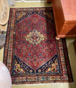 A Hamadan rug, 176 x 123cm