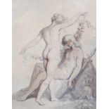 Thomas Rowlandson (1757–1827) 'Venus and Adonis'ink and watercoloursigned in ink20 x 15.5cm**