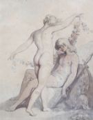 Thomas Rowlandson (1757–1827) 'Venus and Adonis'ink and watercoloursigned in ink20 x 15.5cm**