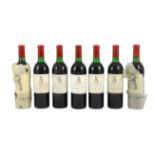 Wine - Seven bottles of Chateau Latour, 1973.**CONDITION REPORT**All high shoulder, caps very