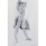 § § Sir William Russell Flint (1880-1969) 'Acrobat'pencil on papersigned, titled and dated 192521