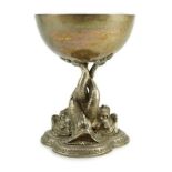 A Victorian small silver centrepiece by John Samuel Hunt (Hunt & Roskell late Storr & Mortimer),