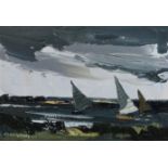 § § Donald McIntyre (1923-2009) 'The Broads'oil on canvassigned and titled verso25 x 35.5cm**
