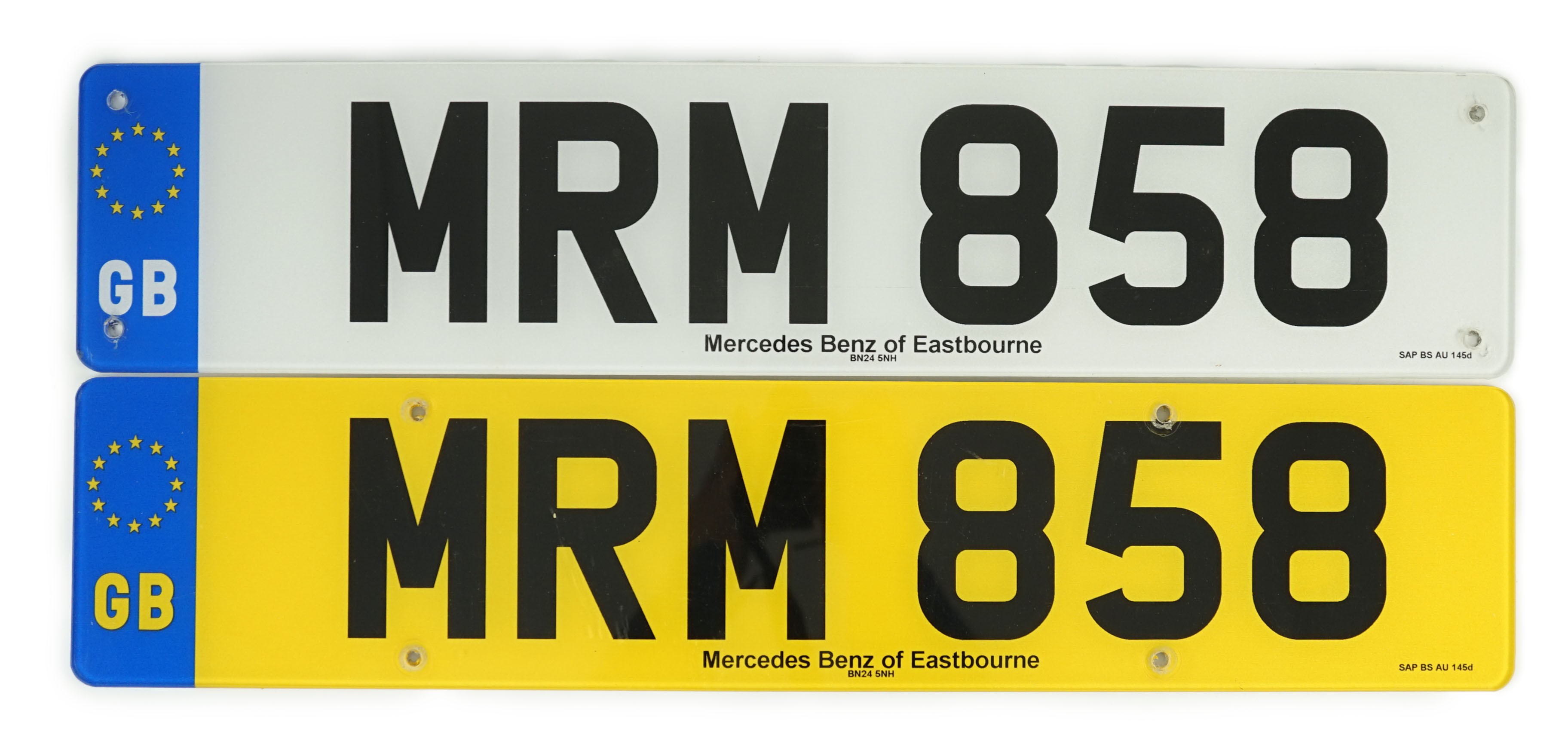 'MRM 858' UK Registration Number held on DVLA V778 Retention Document, expires 10 12 2030. Important - Image 2 of 2