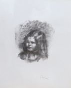 Pierre-Auguste Renoir (French, 1841-1919) 'Claude Renoir, Tourné à Gauche' (Delteil 40; Stella 40)