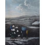 Dr Robert Thornton Publ. 'The Snowdrop' W.Ward after Pether, 1804, 'The Narrow-Leaved Kalmia',