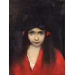 Jean-Jacques Henner (French, 1827-1905) Head of a girloil on canvas39 x 30cm Provenance Christie's