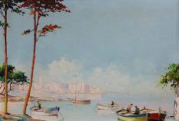 § § Cecil Rochfort D'Oyly John (1906-1993) Cap d'Antibes, French Rivieraoil on canvassigned and
