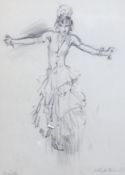 § § Sir William Russell Flint (1880-1969) 'Chiquita'pencil on papersigned and titled22 x 17cm**
