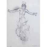 § § Sir William Russell Flint (1880-1969) 'Chiquita'pencil on papersigned and titled22 x 17cm**