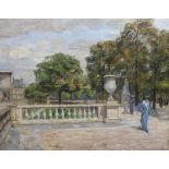 § § Charles Holloway James RA (1893-1953) 'The Tuilleries Gardens'oil on canvassigned and dated '