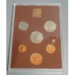 15 Royal Mint silver Jersey coins and 15 coin sets