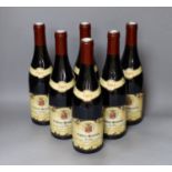 Six bottles of Volnay Santenot Premier Cru, Noel Chouet, 2002.