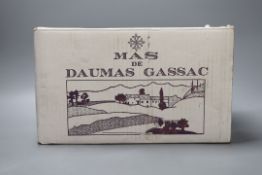 Six bottles of Mas de Daumac Gassac, 1999.