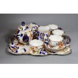 A Ridgways ‘Fantasia’ pottery tea set,